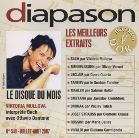 Couverture du produit · Diapason, Les Meilleurs Extraits, N° 549 - Juillet-Août 2007
