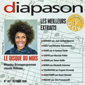 Couverture du produit · Diapason, Les Meilleurs Extraits, N° 562 - Octobre 2008