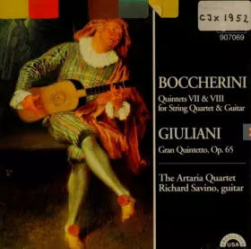 Couverture du produit · Boccherini Quintets VII & VIII for String Quartet & Guitar Giuliani Gran Quintetto, Op 65