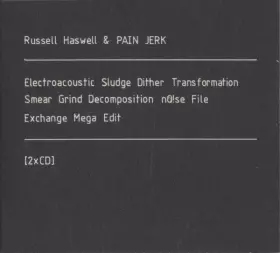 Couverture du produit · Electroacoustic Sludge Dither Transformation Smear Grind Decomposition nO!se File Exchange Mega Edit