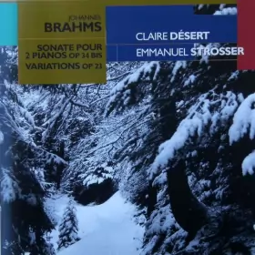 Couverture du produit · Brahms - Sonate Pour 2 Pianos Op. 34 Bis / Variations Op. 23