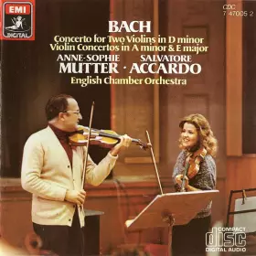 Couverture du produit · Concerto For Two Violins In D Minor / Violin Concertos In A Minor & E Major