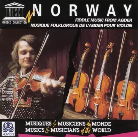 Couverture du produit · Norway: Fiddle Music From Agder  Norvège: Musique Folklorique De L'Agder Pour Violon