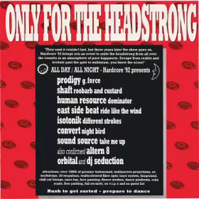 Couverture du produit · Only For The Headstrong