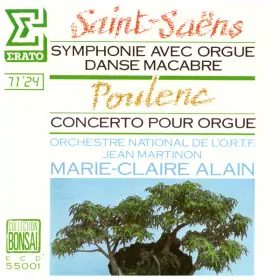 Couverture du produit · Saint-Saëns: Symphonie Avec Orgue · Danse Macabre · Poulenc: Concerto Pour Orgue