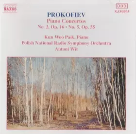 Couverture du produit · Piano Concertos No.2, Op.16 - No.5, Op.55