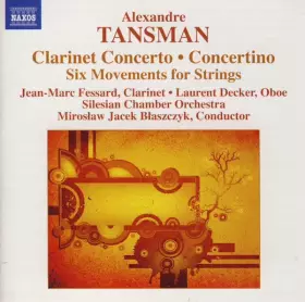 Couverture du produit · Clarinet Concerto • Concertino • Six Movements For Strings