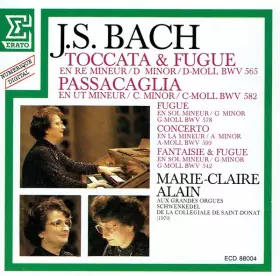 Couverture du produit · Toccata & Fugue / Passacaglia / Fugue / Concerto / Fantaisie & Fugue