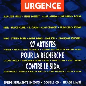 Couverture du produit · Urgence, 27 Artistes Pour La Recherche Contre Le Sida