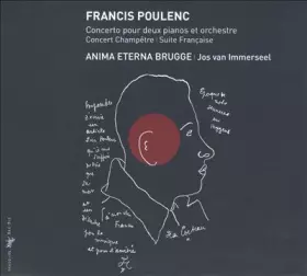 Couverture du produit · Concerto Pour Deux Pianos Et Orchestra | Concert Champêtre | Suite Française