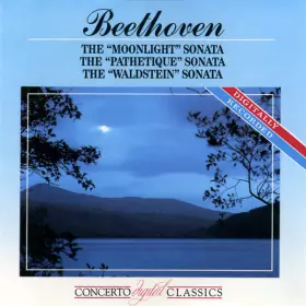 Couverture du produit · The "Moonlight" Sonata The "Pathetique" Sonata, The "Waldstein" Sonata