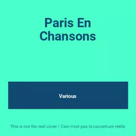 Couverture du produit · Paris En Chansons