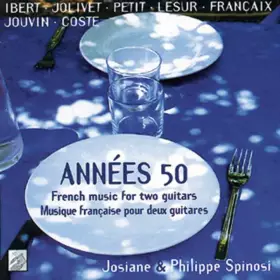Couverture du produit · Années 50, French Music For Two Guitars