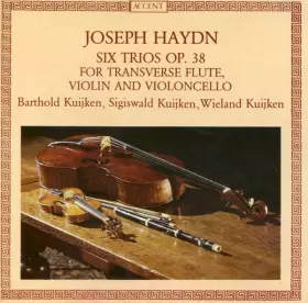 Couverture du produit · Six Trios Op. 38 For Transverse Flute, Violin And Violoncello
