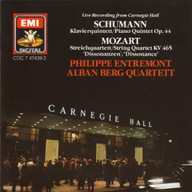 Couverture du produit · Live Recording From Carnegie Hall: Klavierquintett  Piano Quintet Op. 44 / Streichquartett  String Quartet KV 465 'Dissonanzen'