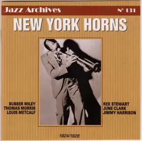 Couverture du produit · New York Horns (1924/1928)