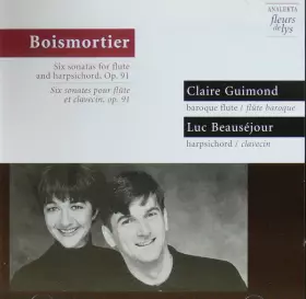 Couverture du produit · Six Sonatas For Flute And Harpsichord Op. 91