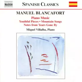 Couverture du produit · Piano Music (Youthful Pieces • Mountain Songs • Notes From Years Gone By)