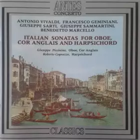 Couverture du produit · Italian Sonatas For Oboe, Cor Anglais And Harpsichord
