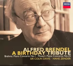 Couverture du produit · Alfred Brendel / A Birthday Tribute / Brahms: Piano Concerto No.1 • Mozart: Piano Concerto No.25