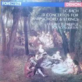 Couverture du produit · Three Concertos For Harpsichord And Strings