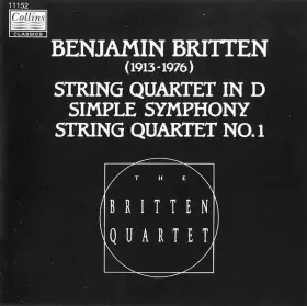 Couverture du produit · String Quartet In D/Simple Symphony/String Quartet No. 1