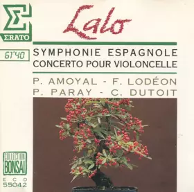 Couverture du produit · Symphonie Espagnole / Concerto Pour Violoncelle