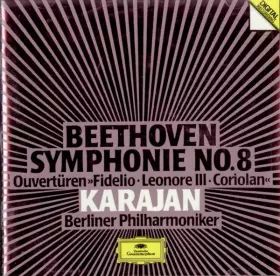 Couverture du produit · Symphonie No. 8 - Ouvertüren »Fidelio · Leonore III · Coriolan«