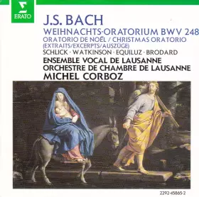 Couverture du produit · Weihnachts-Oratorium BWV 248  Oratorio De Noel  Christmas Oratorio (Excerpts) 