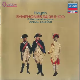 Couverture du produit · Symphonies 94, 96 & 100