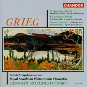 Couverture du produit · Symphonic Dances 6 Orchestral Songs Sigurd Jorsalfar