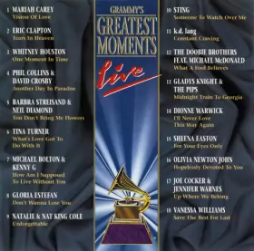 Couverture du produit · Grammy's Greatest Moments Live