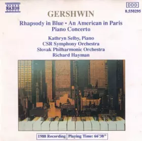 Couverture du produit · Rhapsody In Blue • An American In Paris • Piano Concerto
