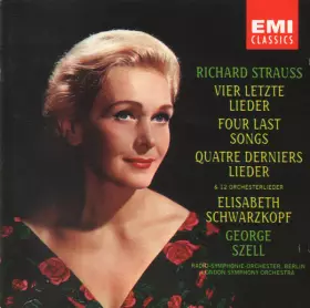 Couverture du produit · Vier Letzte Lieder  Four Last Songs  Quatre Derniers Lieder & 12 Orchesterlieder