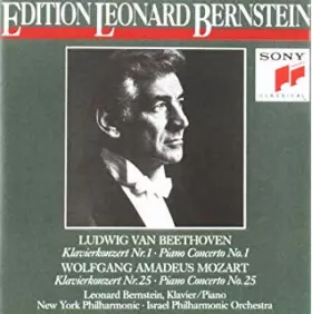 Couverture du produit · Edition Leonard Bernstein - Beethoven Klavierkonzert Nr. 1, Mozart Klavierkonzert Nr. 25