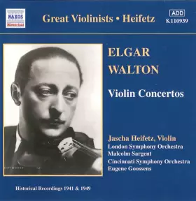 Couverture du produit · Elgar • Walton, Violin Concertos