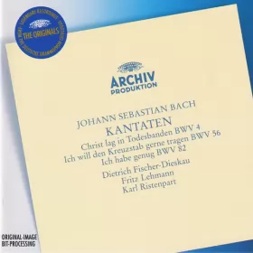 Couverture du produit · Kantaten: Christ Lag In Todesbanden BWV 4 / Ich Will Den Kreuzstab Gerne Tragen BWV 56 / Ich Habe Genug BWV 82