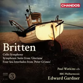 Couverture du produit · Cello Symphony - Symphonic Suite From 'Gloriana' - Four Sea Interludes From 'Peter Grimes'