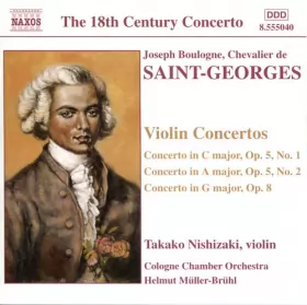 Couverture du produit · Violin Concertos / Concerto In C Major, Op. 5 No. 1 / Concerto In A Major, Op. 5 No. 2 / Concerto In G Major, Op. 8