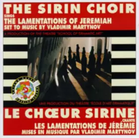 Couverture du produit · The Lamentations Of Jeremiah  Les Lamentations De Jérémie