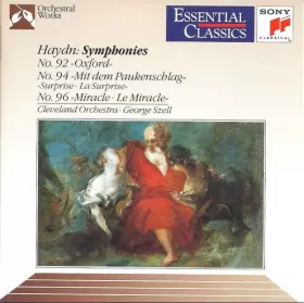Couverture du produit · Symphonies No. 92 »Oxford« ᐧ No. 94 »Mit Dem Paukenschlag« ᐧ No. 96 »Miracle«
