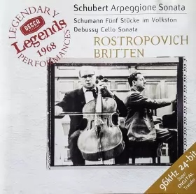 Couverture du produit · Arpeggione Sonata / Fünf Stücke Im Volkston / Cello Sonata