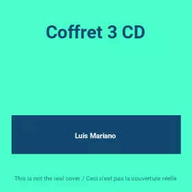 Couverture du produit · Coffret 3 CD