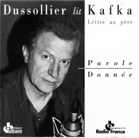 Couverture du produit · Dussollier Lit Kafka Lettre Au Père