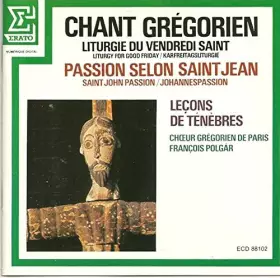Couverture du produit · Chant Grégorien - Liturgie Du Vendredi Saint