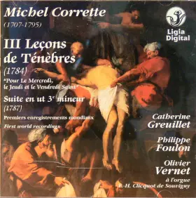 Couverture du produit · III Leçons de Ténèbres "Pour le Mercredi, le Jeudi et le Vendredi Saint"