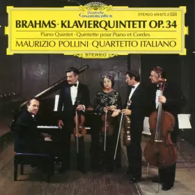 Couverture du produit · Klavierquintett Op. 34  Piano Quintet  Quintette Pour Piano Et Cordes