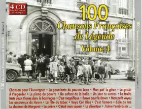 Couverture du produit · 100 Chansons Françaises De Légende Volume 4