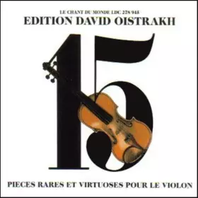Couverture du produit · Pièces Rares Et Virtuoses Pour Le Violon