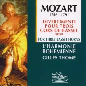 Couverture du produit · Divertimenti Pour Trois Cors de Basset